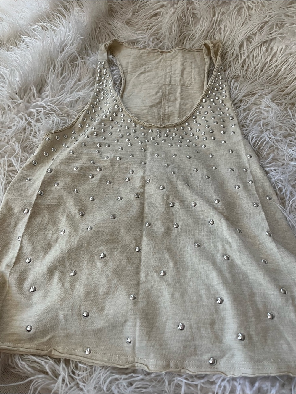 TALUM SAND BOHEMIAN TANK 100 P COTTON TEE BOHO BOUTIQUE